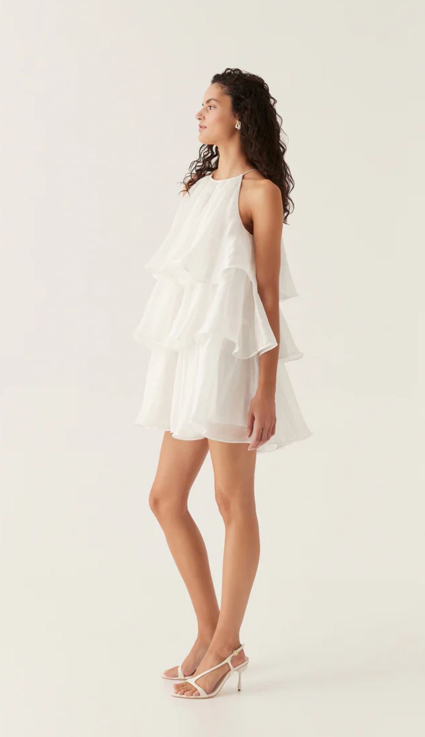 Aje Claudia Tiered Mini Dress