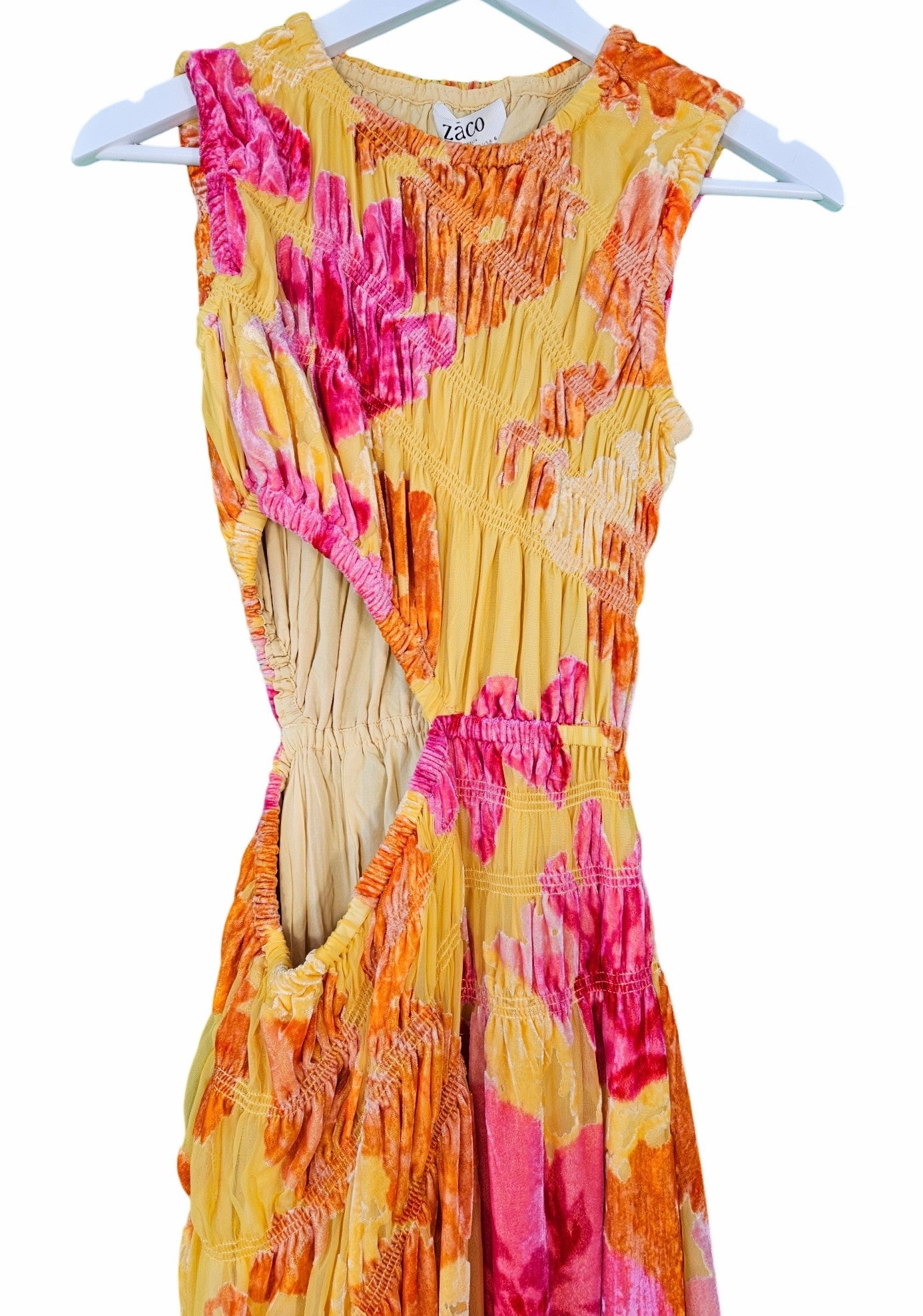 Zaco Mariella Midi Dress - Floreale Sunny