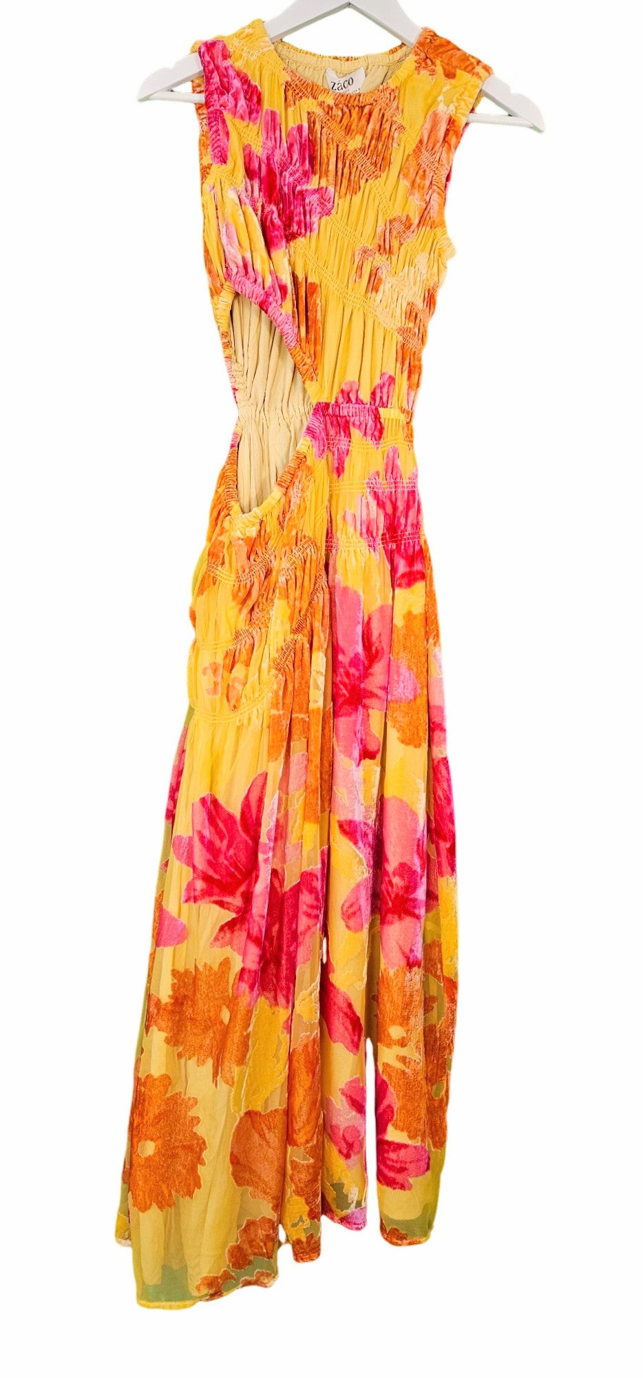 Zaco Mariella Midi Dress - Floreale Sunny