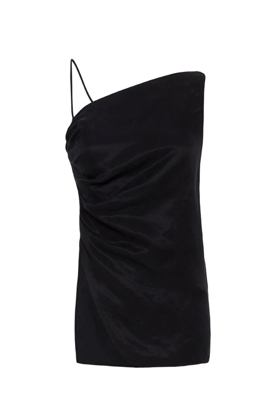 Aje Allure Asymmetrical Draped Cami