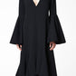 Second hand Ellery Charlotte Bell Sleeve Dress available at Restitched