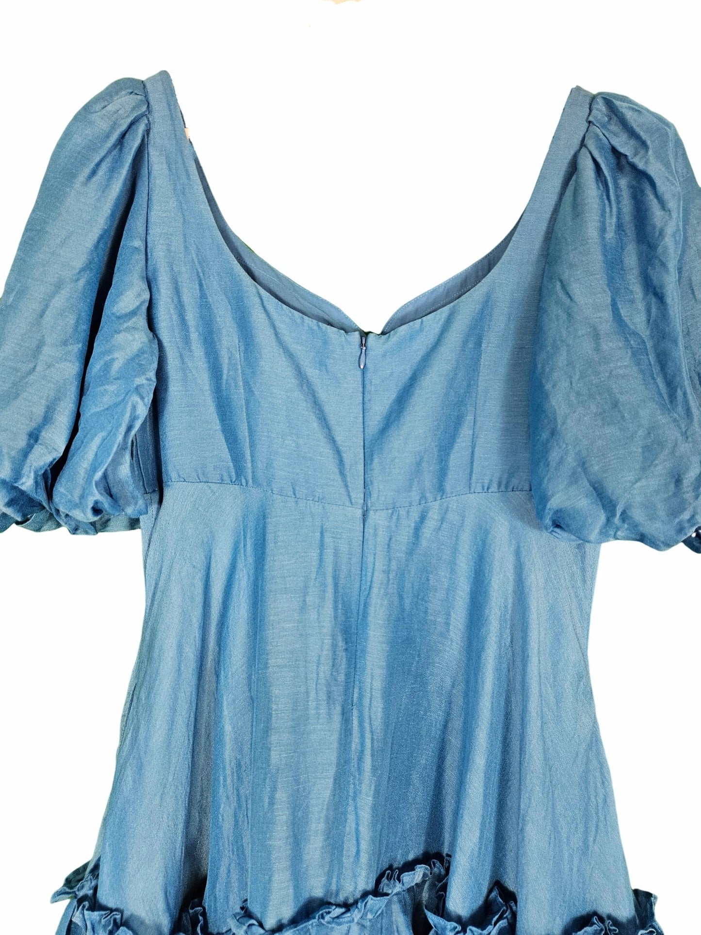 Leo Lin Electrica Silk Linen Mini Dress