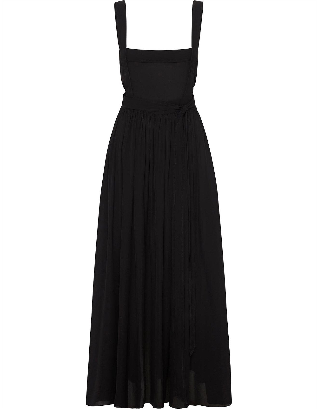 Matteau Bandage Cutout Silk-Georgette Maxi Dress