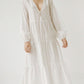 Matteau Long Sleeve Tiered Dress