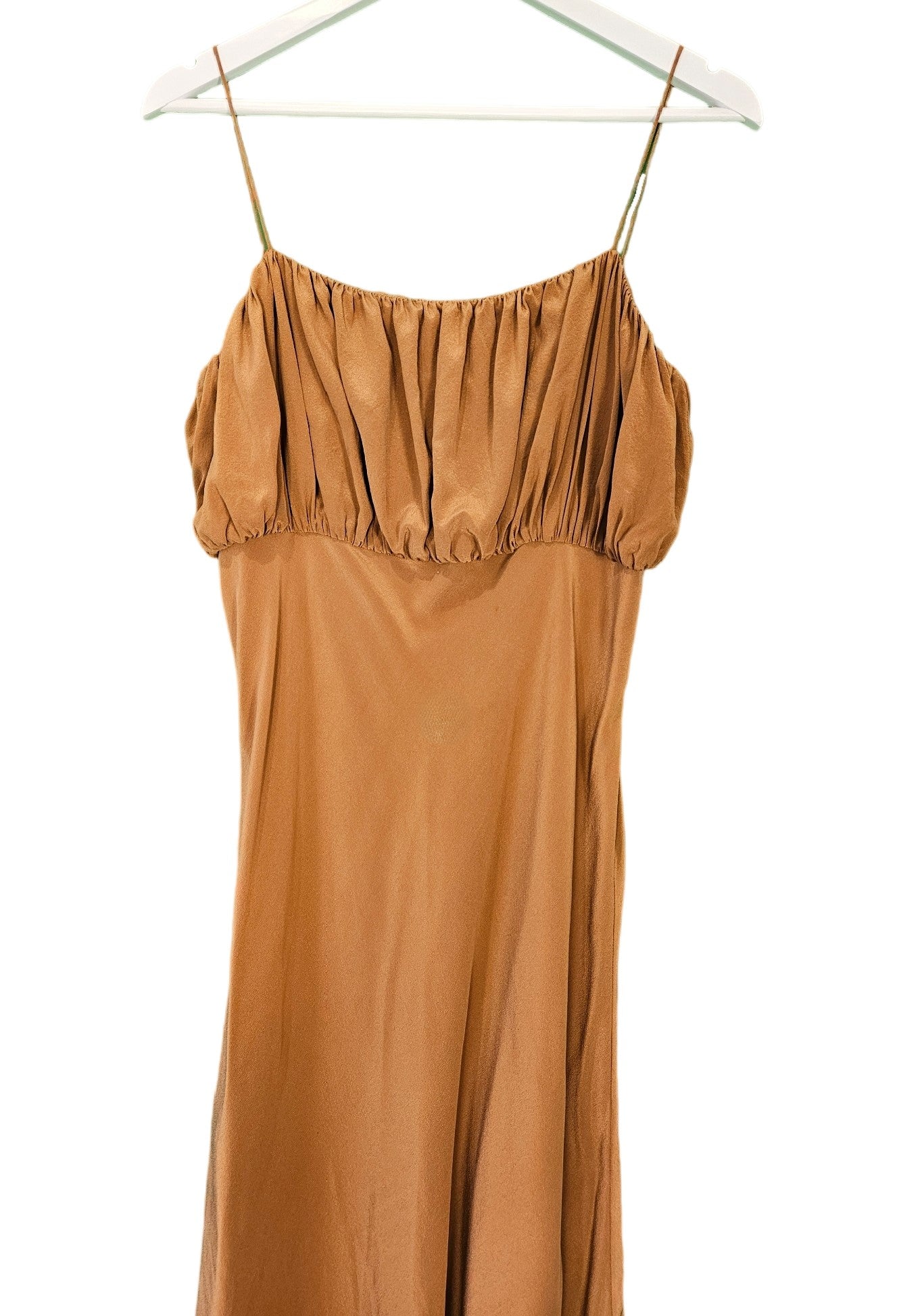 Matteau Ruched Slip Dress