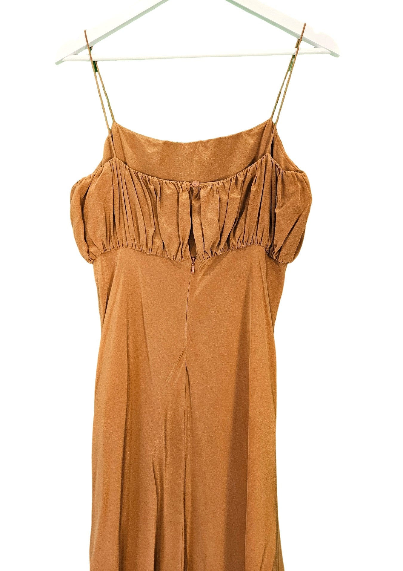 Matteau Ruched Slip Dress