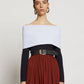 Second hand Proenza Schouler Two Tone Knit Top available at Restitched