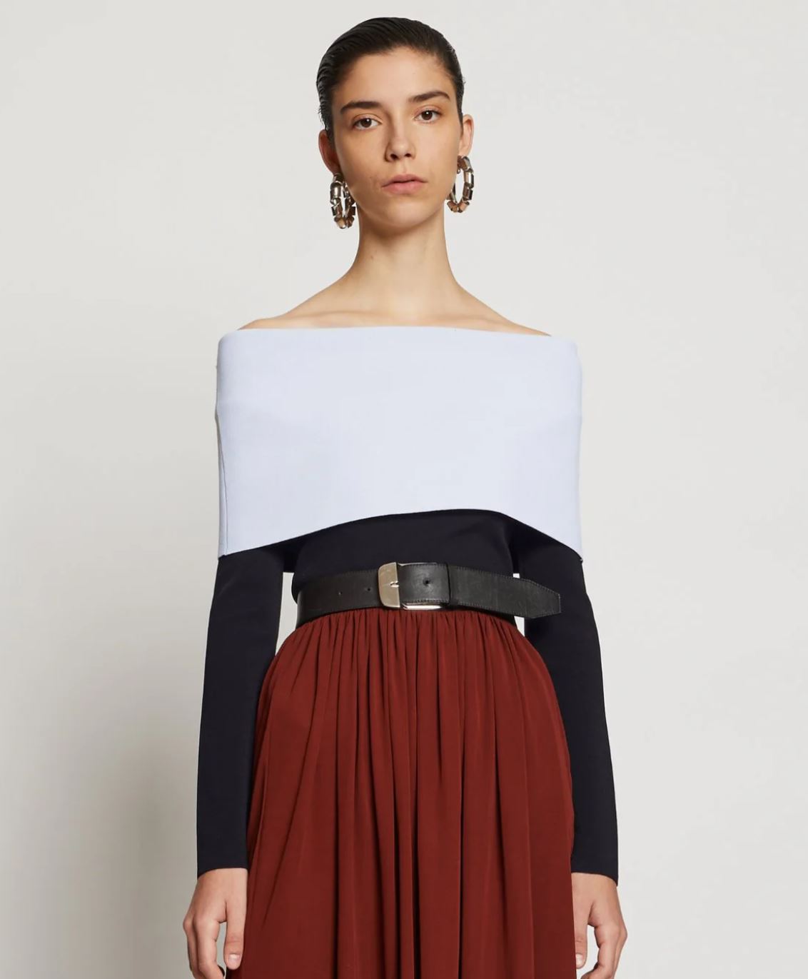 Second hand Proenza Schouler Two Tone Knit Top available at Restitched