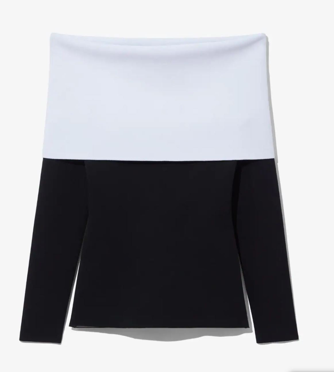 Second hand Proenza Schouler Two Tone Knit Top available at Restitched