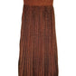 Second hand Scanlan Theodore Pleated Rib Skirt available at Restitched