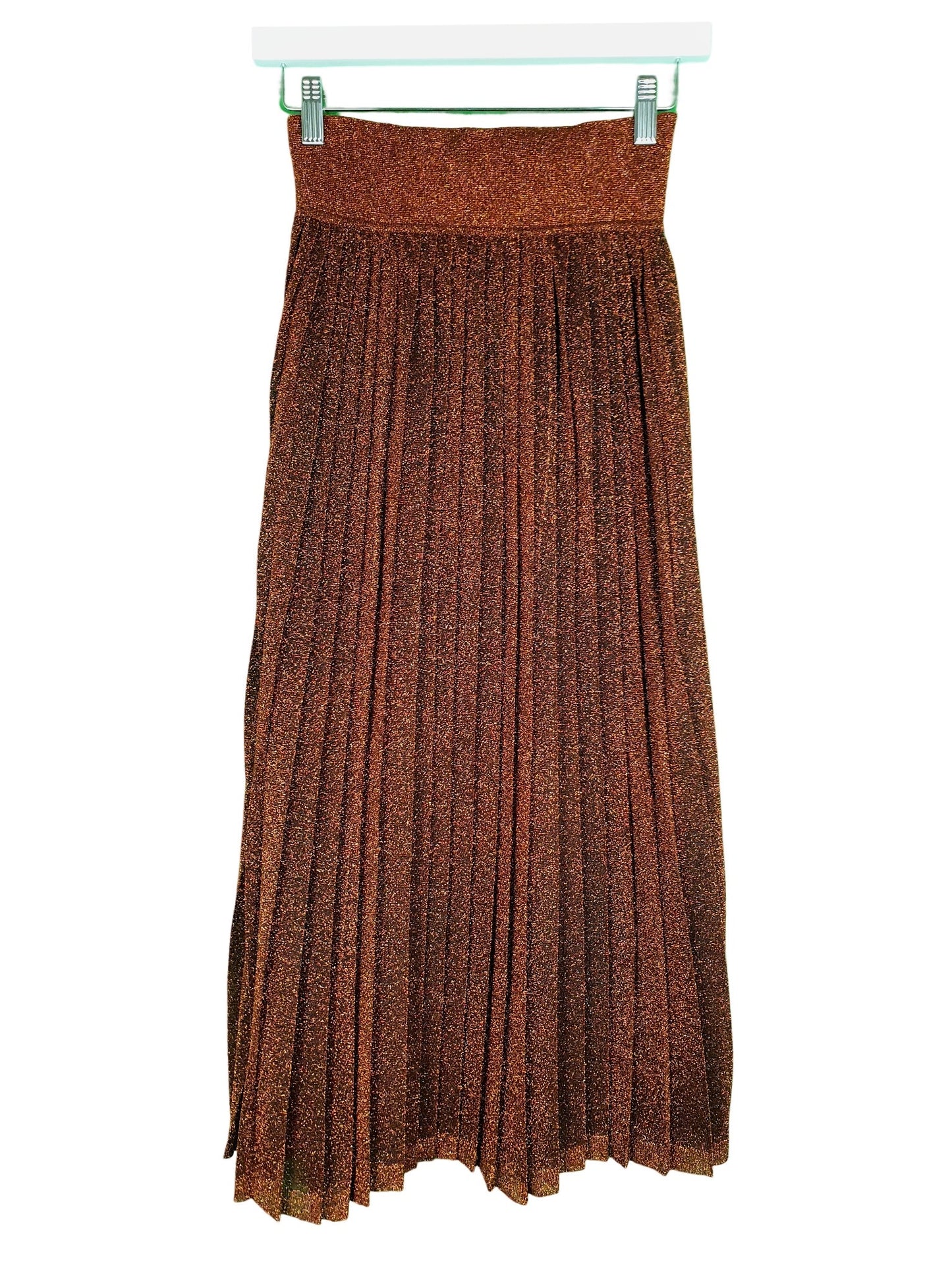 Second hand Scanlan Theodore Pleated Rib Skirt available at Restitched