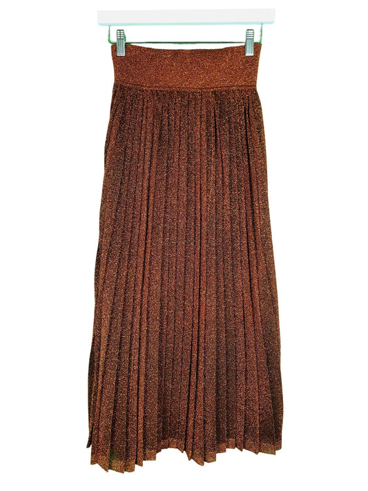 Second hand Scanlan Theodore Pleated Rib Skirt available at Restitched