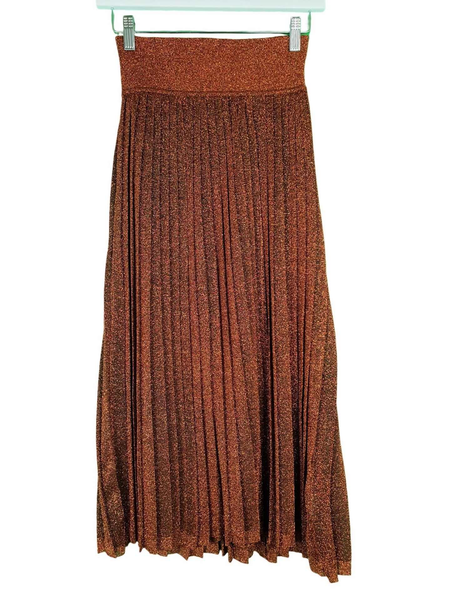 Second hand Scanlan Theodore Pleated Rib Skirt available at Restitched