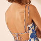 Shona Joy Bleue Open Back Strap Mini Dress