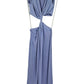 Suboo Ether Sleeveless Cross Over Maxi Dress