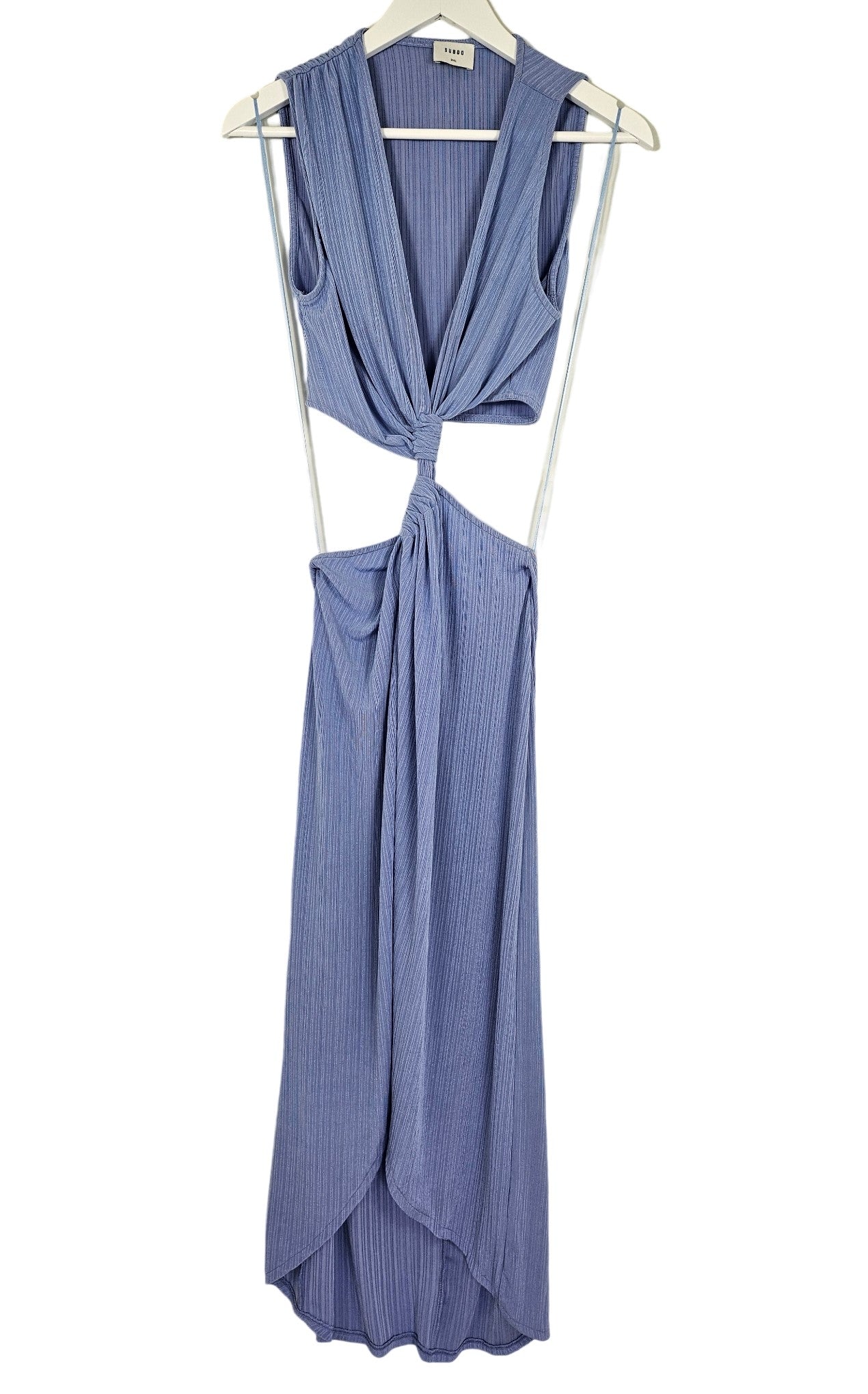 Suboo Ether Sleeveless Cross Over Maxi Dress