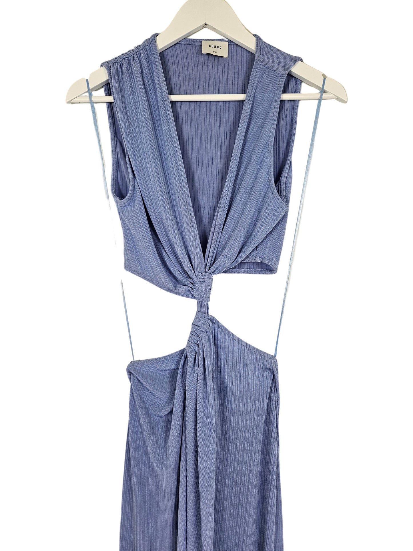 Suboo Ether Sleeveless Cross Over Maxi Dress