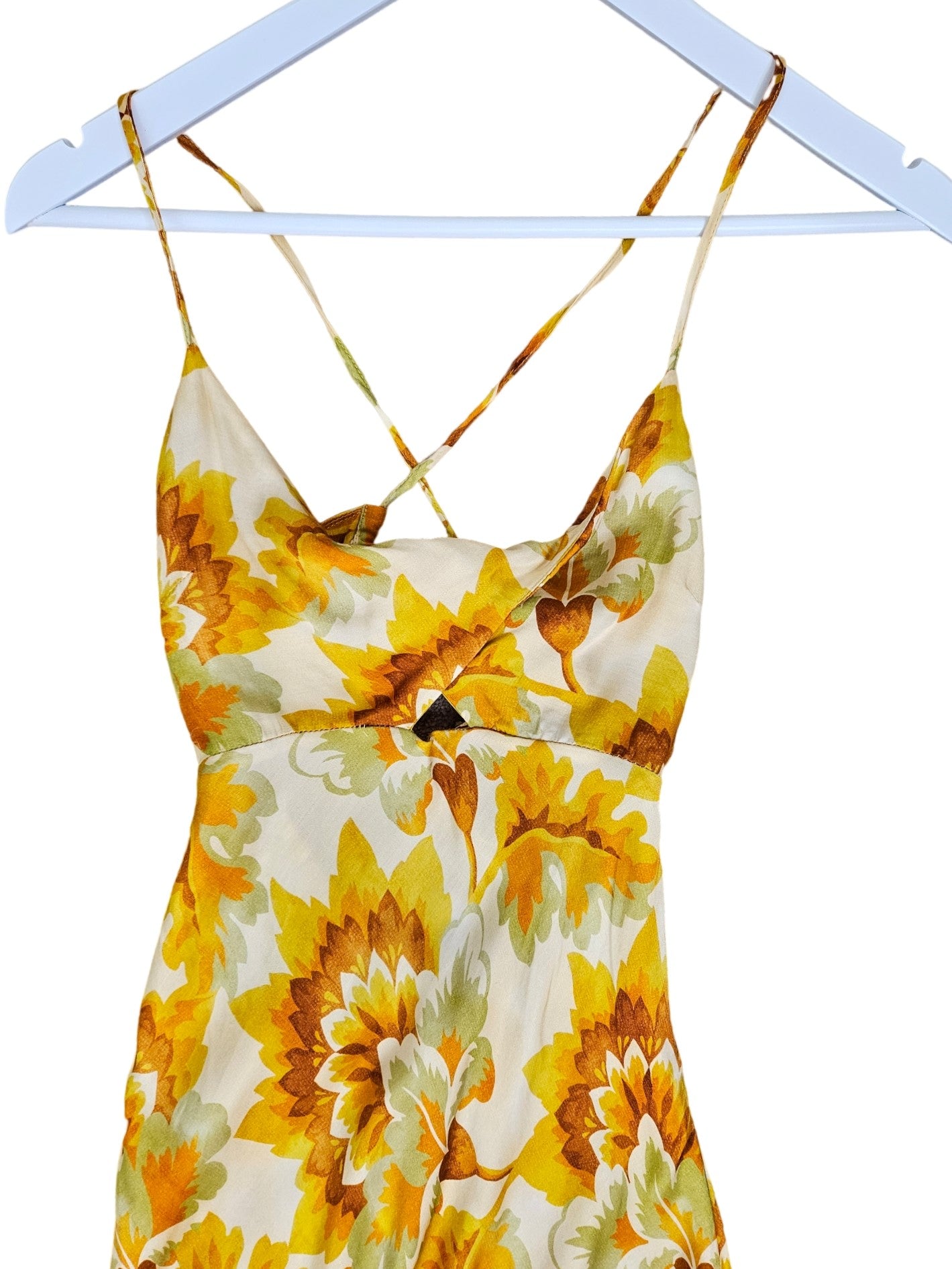 Suboo Sommer Twist Front Slip Dress