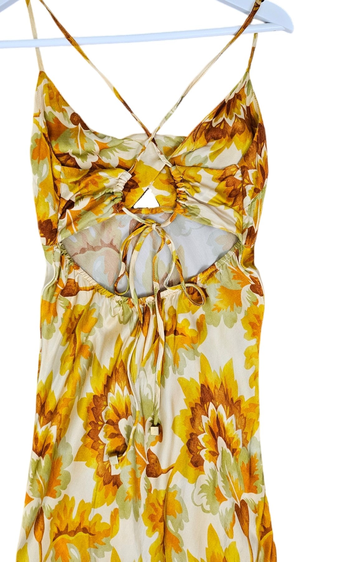 Suboo Sommer Twist Front Slip Dress