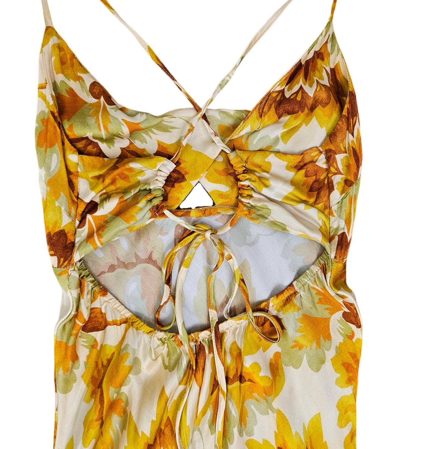 Suboo Sommer Twist Front Slip Dress