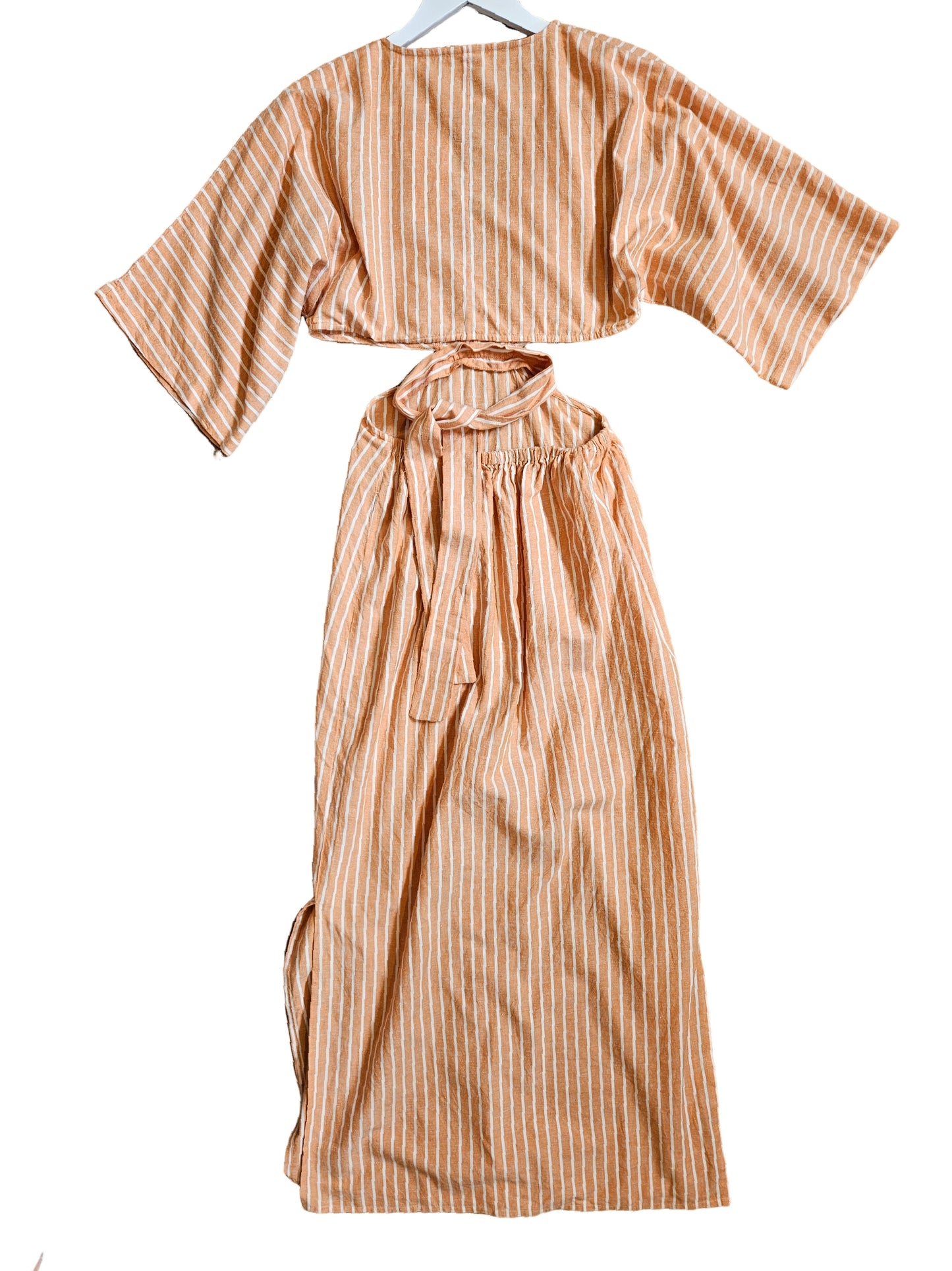 Zulu & Zephyr Tangerine Stripe Dress