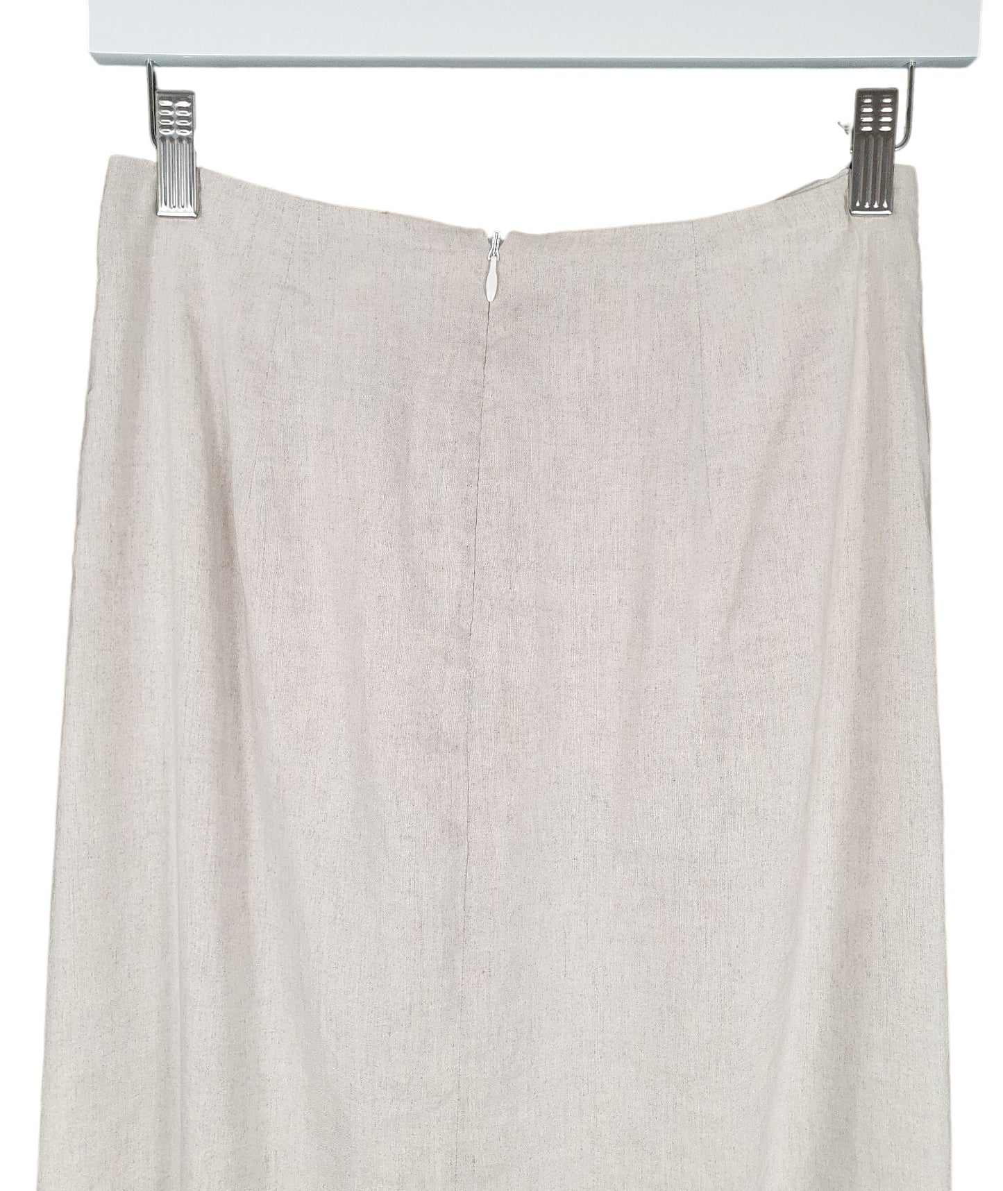 Second hand Viktoria & Woods Linen Midi Skirt available at Restitched