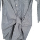 Second hand Scanlan Theodore Striped Wrap Shirt available at Restitched