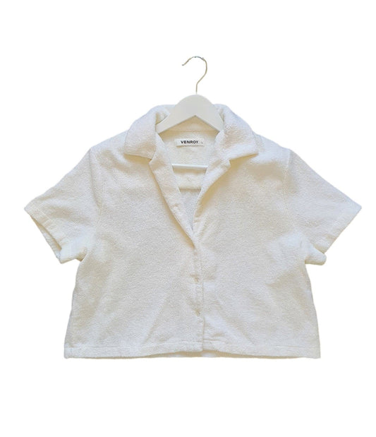 Second hand Venroy Woven Terry Shirt available at Restitched