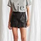 Second hand Aje Twiggy Leather Skirt available at Restitched