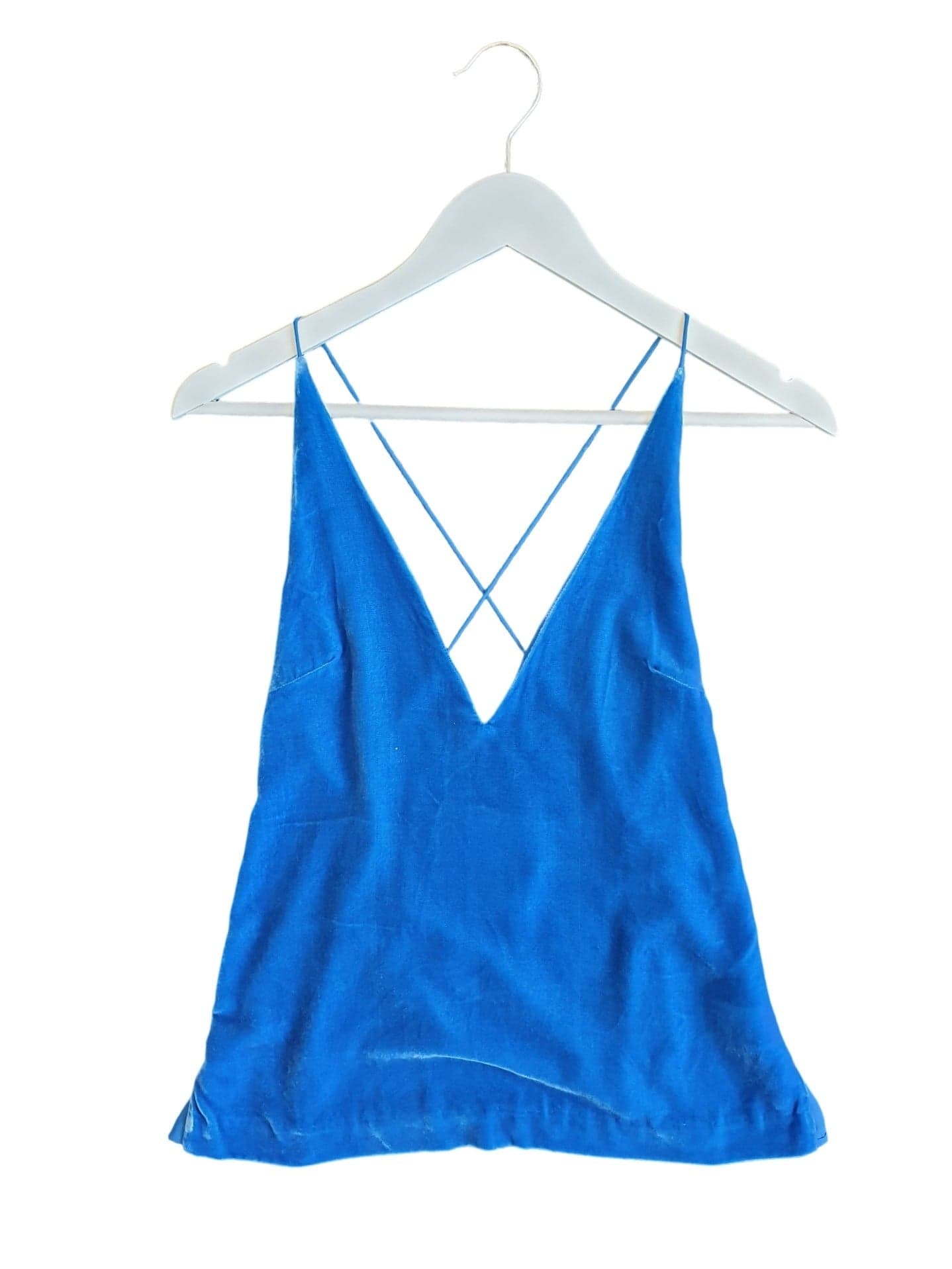 Second hand Dion Lee Silk Velvet Fine Line Cami available at Restitched