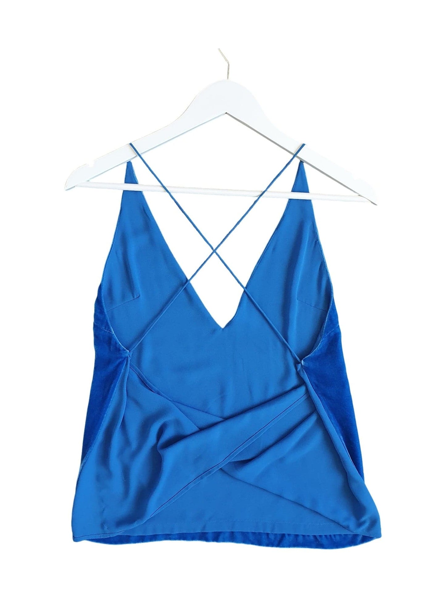 Second hand Dion Lee Silk Velvet Fine Line Cami available at Restitched