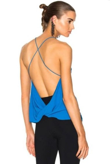 Second hand Dion Lee Silk Velvet Fine Line Cami available at Restitched