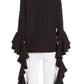 Second hand Ellery Emmeline Frill Sleeve Top available at Restitched