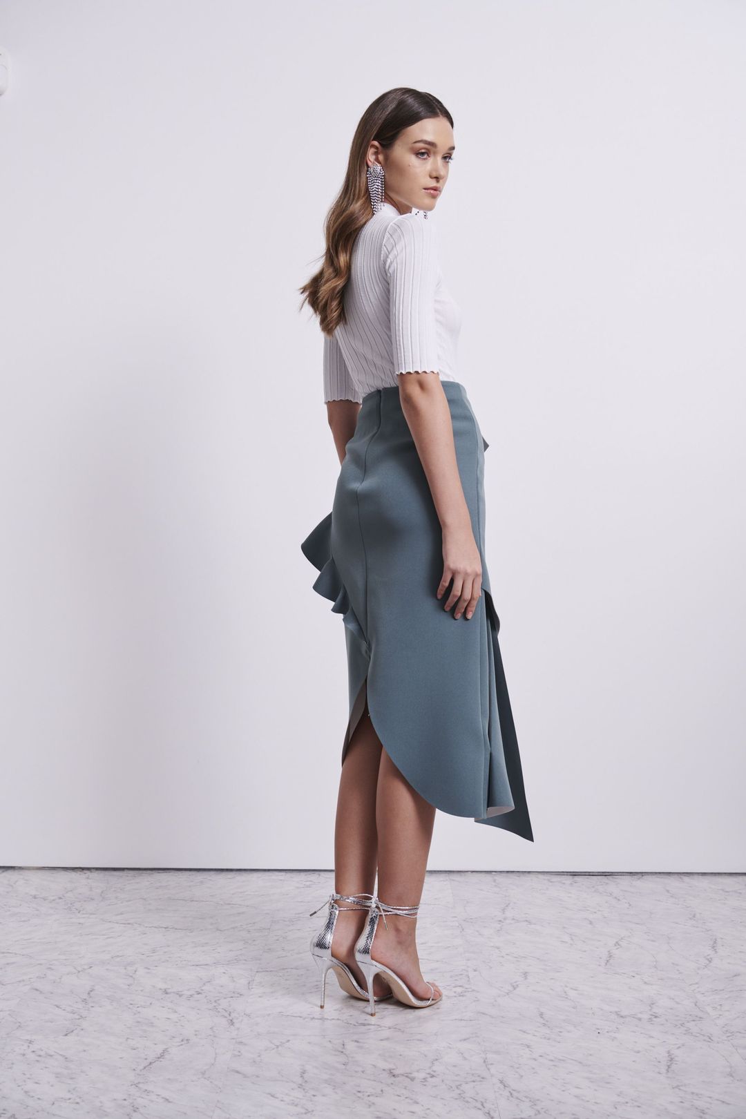 Second hand Rachel Gilbert Carmine Skirt available at Restitched