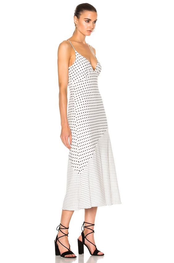 Zimmermann Stranded Tuck Slip Dress